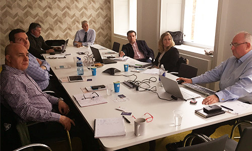 Cable Management Channel and Trunking experts at work