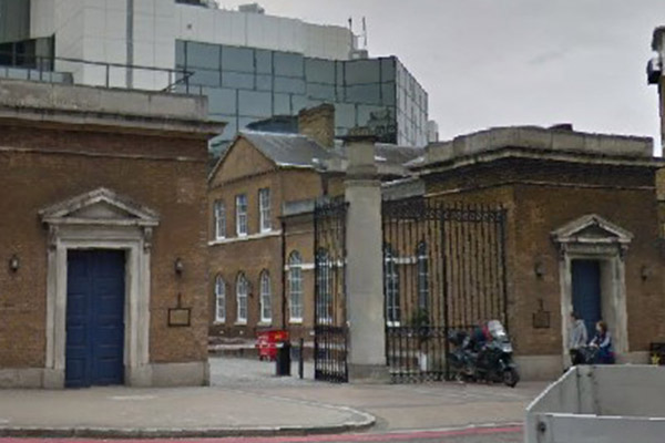 Go through these gates to get to Rotherwikc House